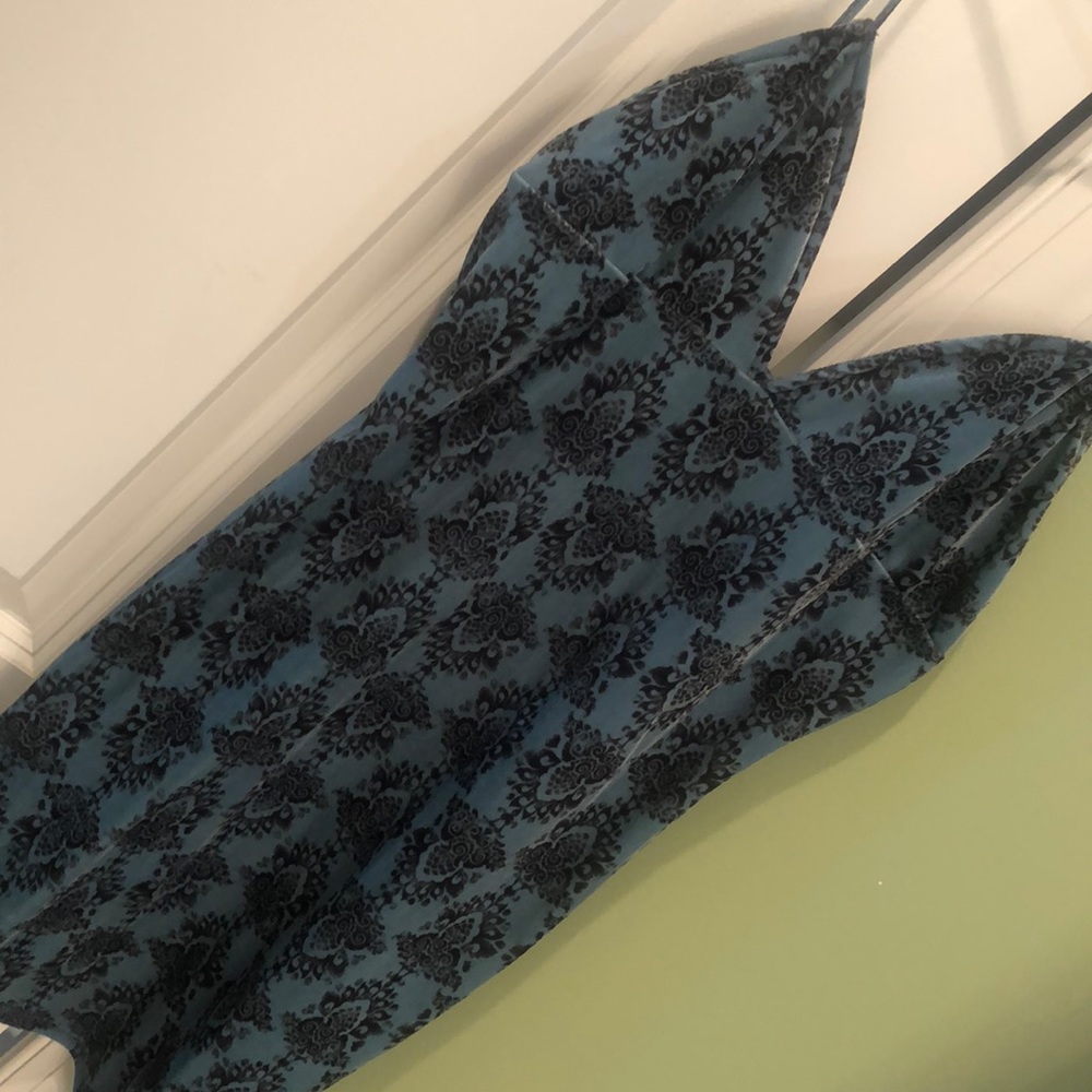 Sexy Free People velvet bodycon dress